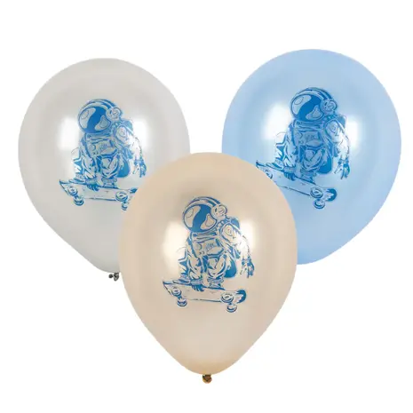 Boland Ruimtevaart Ballonnen 25cm | 6 stuks