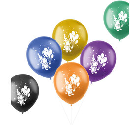 Folat Ballons Espace et Étoiles 33 cm | 6 pièces