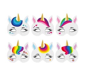 Henbrandt 12 masques de licorne