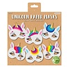 Henbrandt Einhornmasken | 12 Stück Henbrandt Einhornmasken | 12 Stück