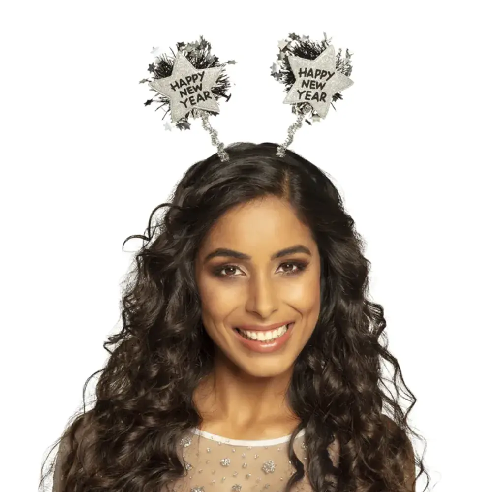 Boland Tiara Frohes Neues Jahr Silber | pro Stück Boland Tiara Frohes Neues Jahr Silber | pro Stück