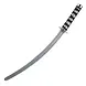 Boland Ninja-Attrappe mit Scheide, 73 cm | pro Stück Boland Ninja-Attrappe mit Scheide, 73 cm | pro Stück
