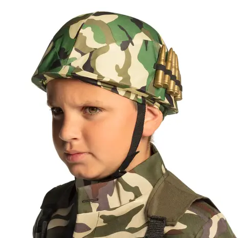 Boland Camouflage Kinderhelm | per stuk Boland Camouflage Kinderhelm | per stuk
