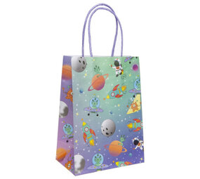 LG Imports Weltraum-Partytüte 16x22x9cm | 12 Stück