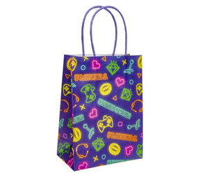 LG Imports Gamer Neon Uitdeeltasje 16x22x9cm | 12 stuks LG Imports Gamer Neon Uitdeeltasje 16x22x9cm | 12 stuks