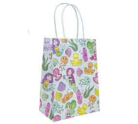 LG Imports Meerjungfrauen-Gastgeschenktüten 16x22x9cm | 12 Stück
