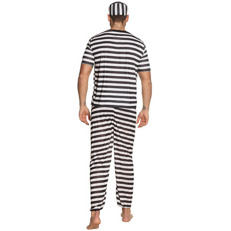 Boland Men's Prisoner Costume | Size M/L - 50/52 Boland Men's Prisoner Costume | Size M/L - 50/52