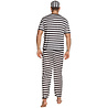 Boland Costume de prisonnier pour homme | Taille M/L - 50/52