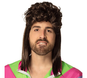 Boland Pruik Larry Bruin Heren