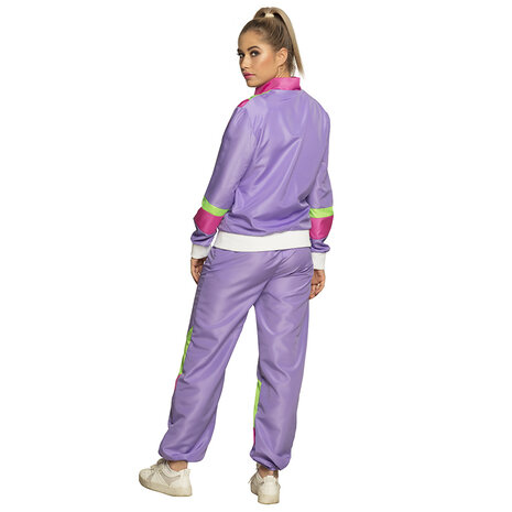 Boland Hässlicher Retro-Damen-Trainingsanzug, Lila Boland Hässlicher Retro-Damen-Trainingsanzug, Lila