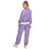 Boland Hässlicher Retro-Damen-Trainingsanzug, Lila