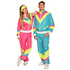 Boland Falscher Retro-Damen-Trainingsanzug Neonpink