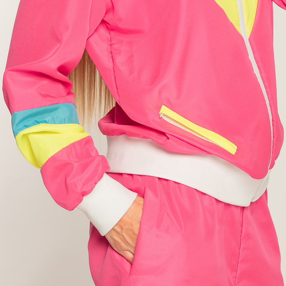 Boland Wrong Retro Women's Tracksuit Neon Pink