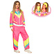 Boland Wrong Retro Women's Tracksuit Neon Pink