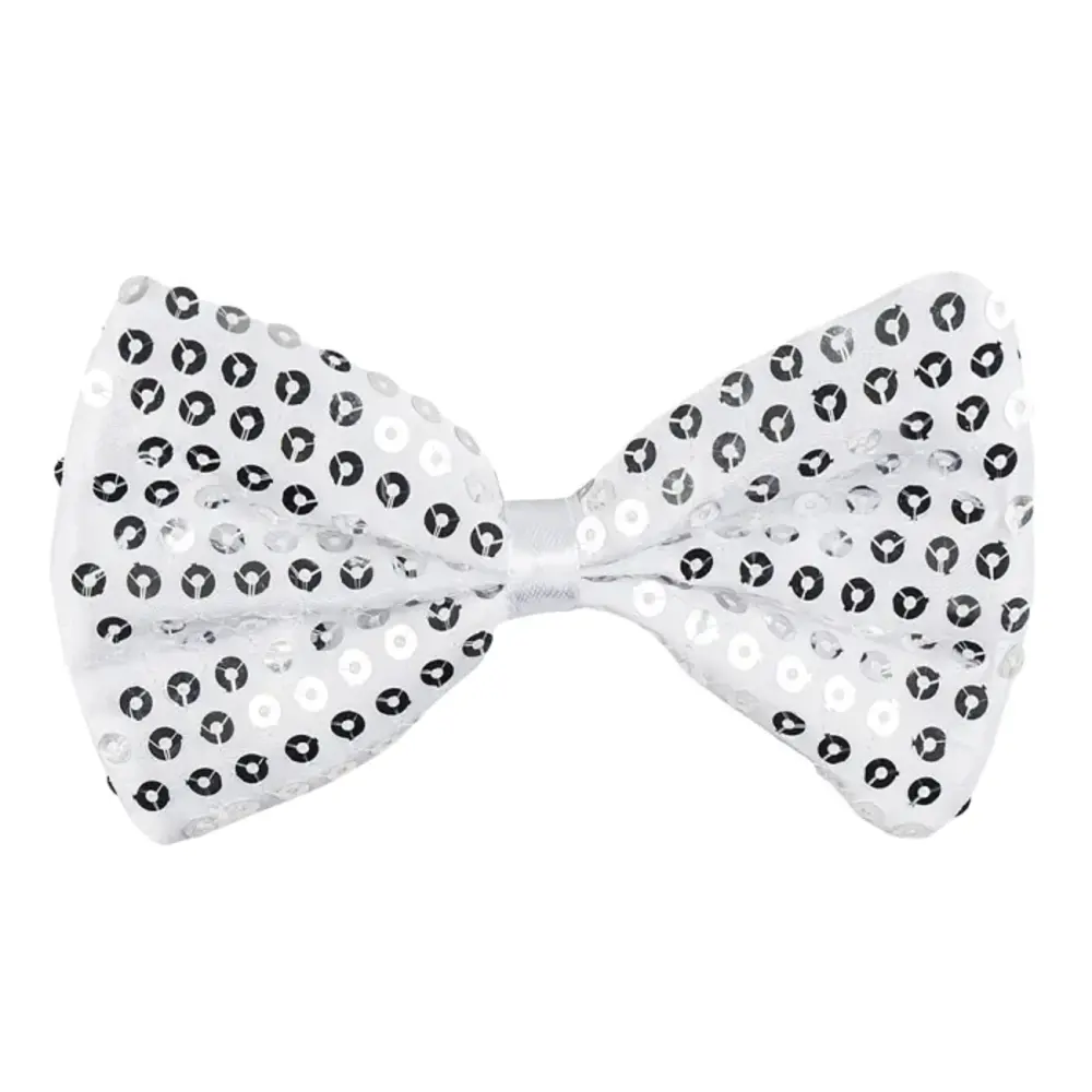 Boland Bow Tie with Silver Sequins | per piece Boland Bow Tie with Silver Sequins | per piece