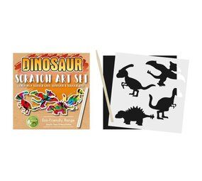 Henbrandt Dinosaurus Magische Kraskaarten | 12 stuks Henbrandt Dinosaurus Magische Kraskaarten | 12 stuks