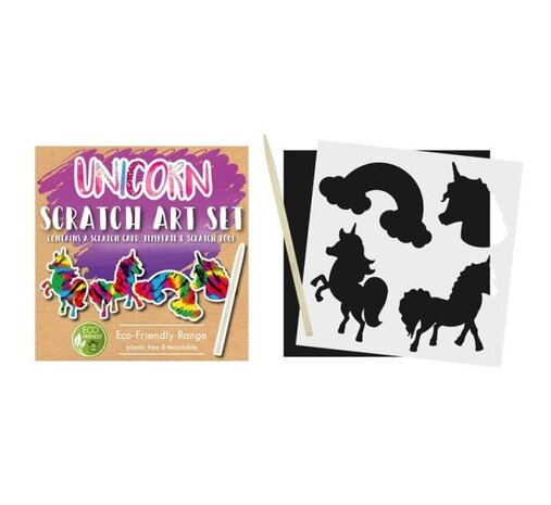 Henbrandt Cartes à gratter Licorne Magique | chacune