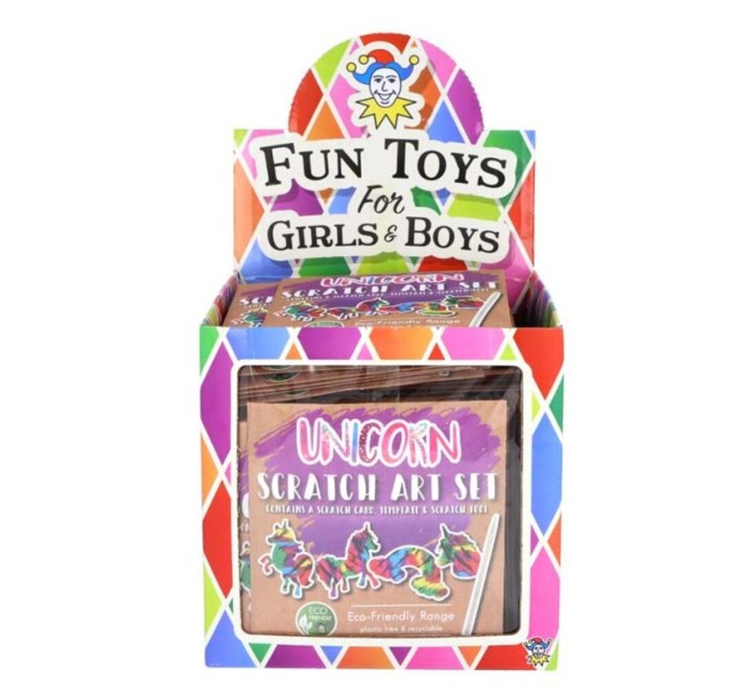 Henbrandt Unicorn Magic Scratch Cards | each