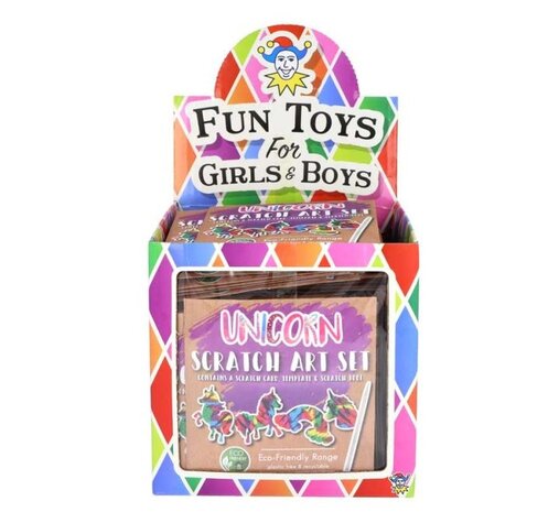 Henbrandt Cartes à gratter Licorne Magique | chacune