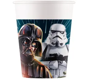 WeFiesta Star Wars Galaxy-Tassen 200 ml | 8 Stück