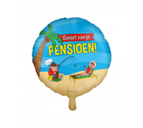 Paper Dreams Retirement Helium Balloon Cartoon 45cm Deflated | per piece