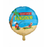 Paper Dreams Pensioen Helium Ballon Cartoon 45cm Leeg | per stuk Paper Dreams Pensioen Helium Ballon Cartoon 45cm Leeg | per stuk