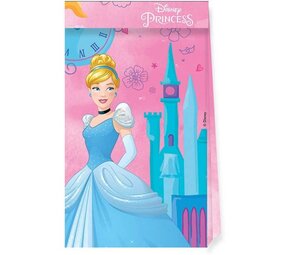Procos Party Princess Party Favor Bags Princess Live Your Story | 4 pieces