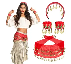 Boland Costume de danseuse orientale | Ensemble 3 pièces Boland Costume de danseuse orientale | Ensemble 3 pièces
