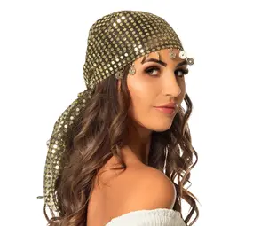 Boland Bandana Gouden Hoofdband | per stuk Boland Bandana Gouden Hoofdband | per stuk