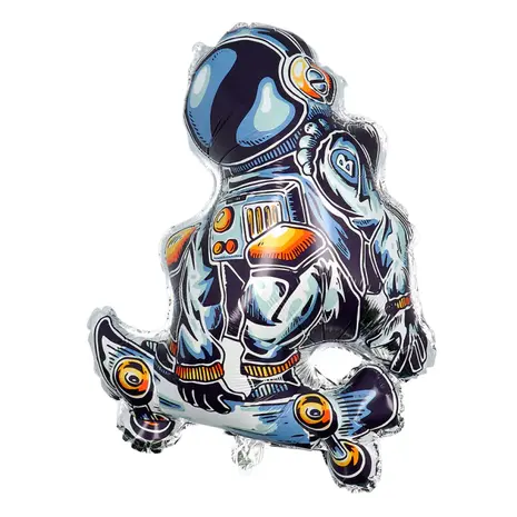 Boland Ballon en aluminium en forme d'astronaute 45 x 55 cm | à l'unité