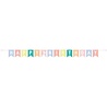 Unique Party Unicorn Party Letter Banner Happy Birthday 213cm | per piece Unique Party Unicorn Party Letter Banner Happy Birthday 213cm | per piece