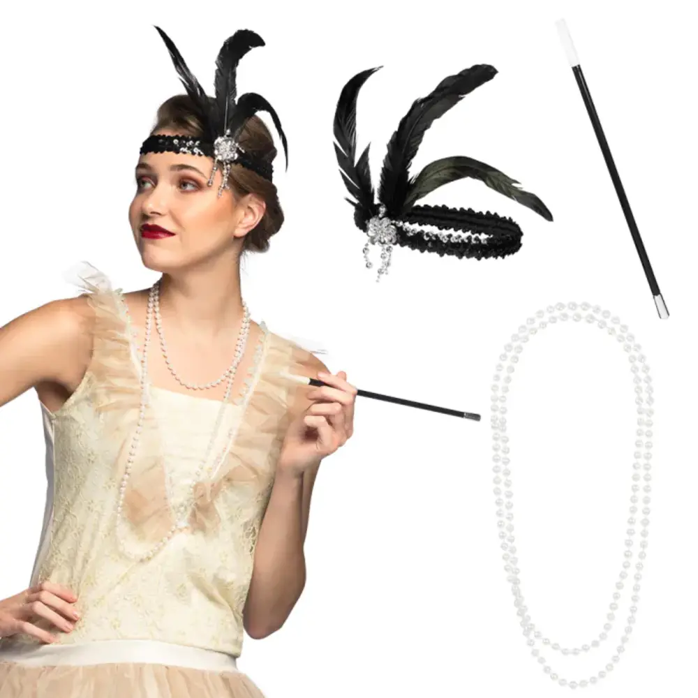 Boland 1920s Charleston Accessory Set | 3-piece