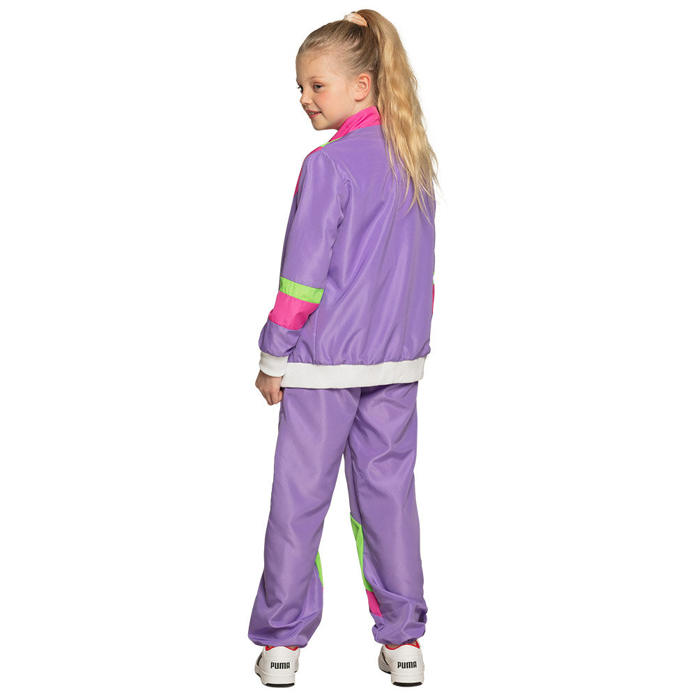 Boland Survêtement rétro moche pour enfants violet