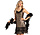 Robe Charleston Flapper Paon Femme