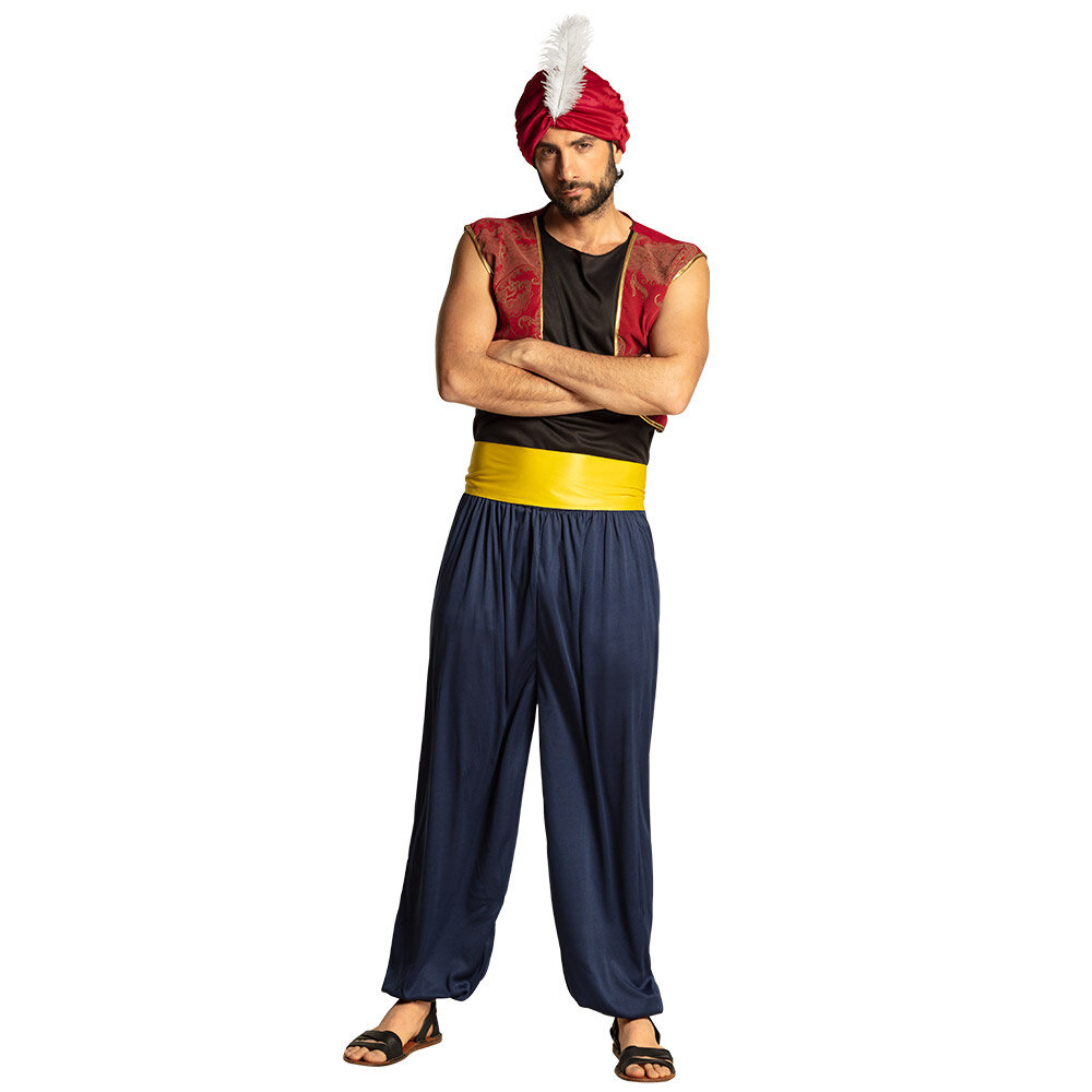 Boland Aziz Aladdin Kostüm für Herren | Größe M/L - 50/52 Boland Aziz Aladdin Kostüm für Herren | Größe M/L - 50/52