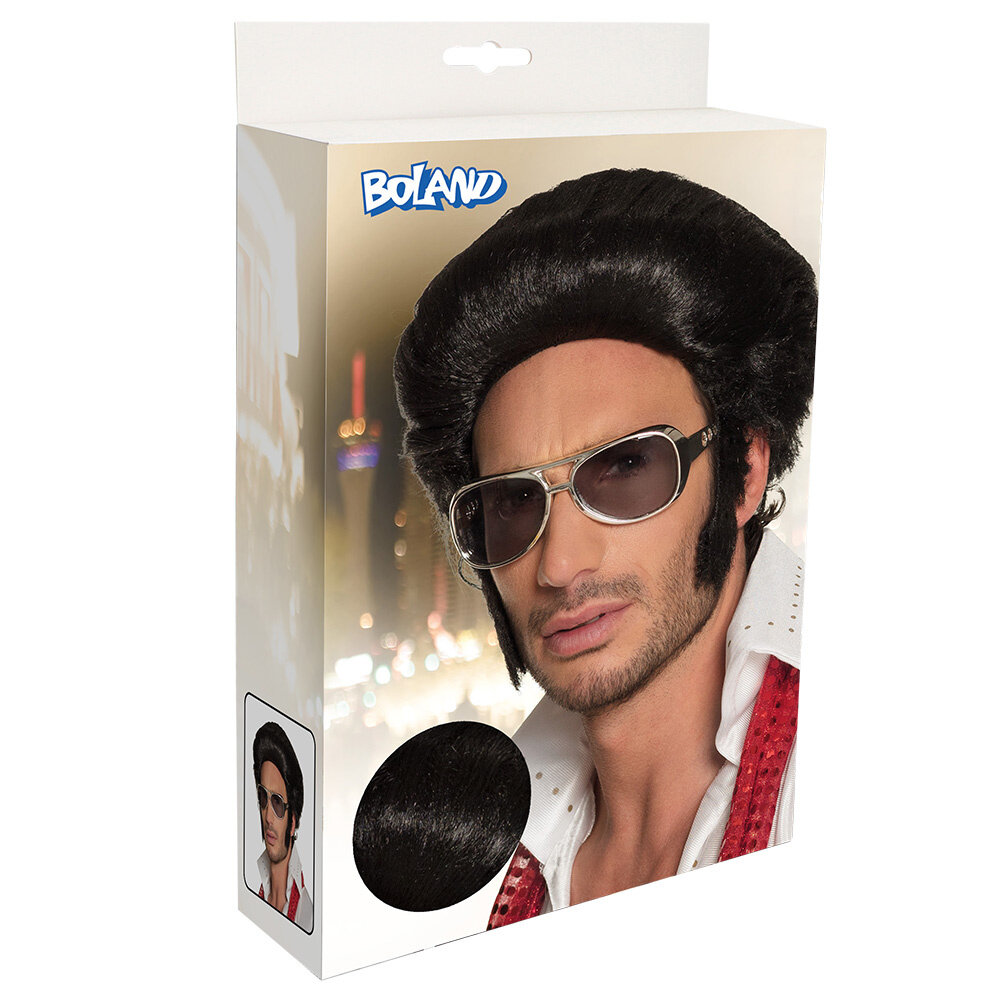 Boland Pruik Elvis Rock 'n Roll Heren Boland Pruik Elvis Rock 'n Roll Heren