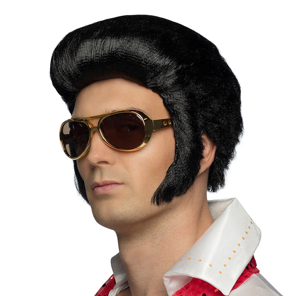 Boland Pruik Elvis Rock 'n Roll Heren Boland Pruik Elvis Rock 'n Roll Heren