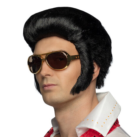 Boland Pruik Elvis Rock 'n Roll Heren Boland Pruik Elvis Rock 'n Roll Heren