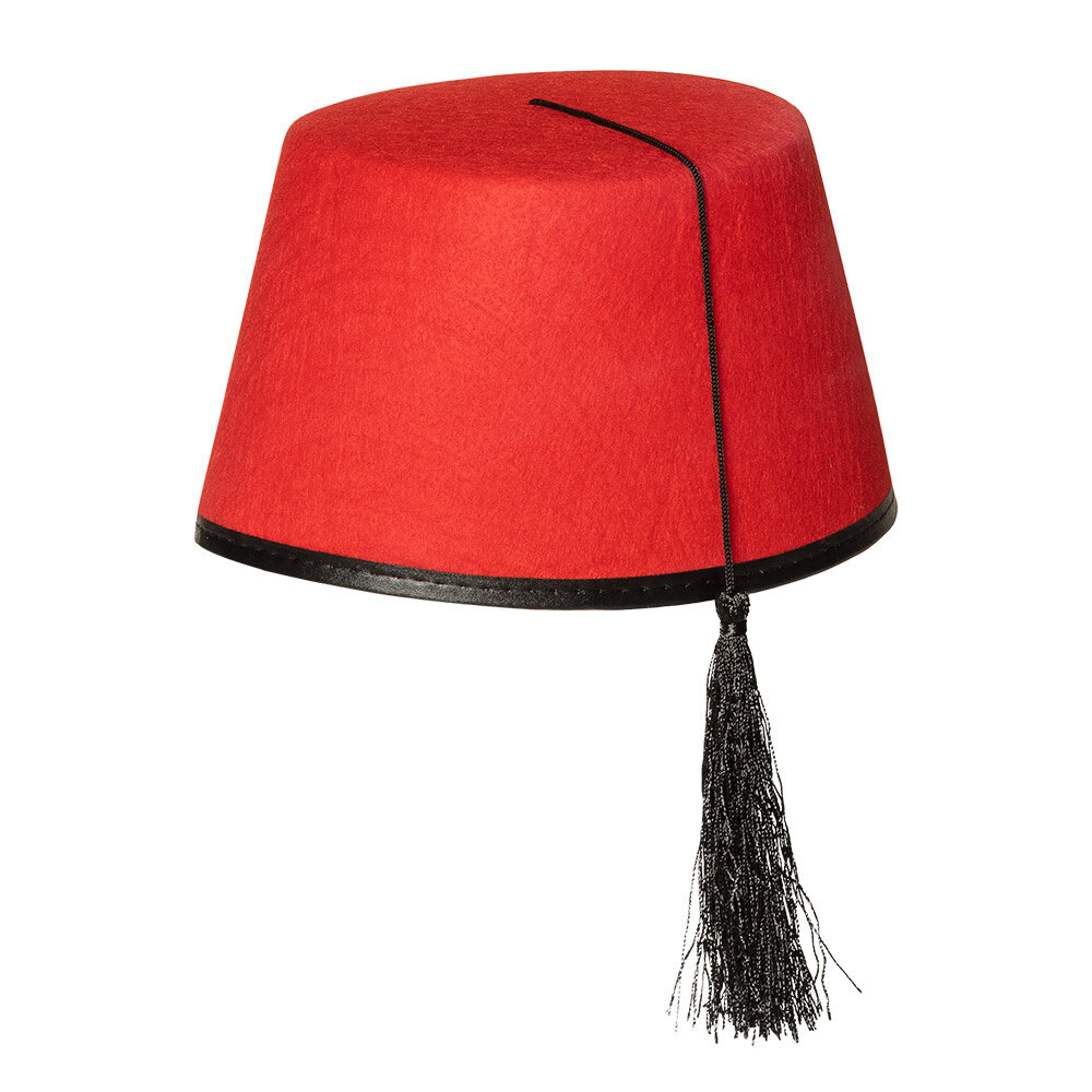Boland Fez Hoed Rood | per stuk Boland Fez Hoed Rood | per stuk
