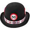 Folat Verkehrsschild „Bowler Hat 50 Years“ | pro Stück Folat Verkehrsschild „Bowler Hat 50 Years“ | pro Stück