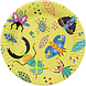 Folat Assiettes Insectes Bourdonnants 23 cm | 8 pièces