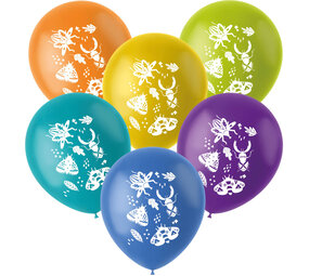 Folat Insektenballons, summende Käfer, 33 cm | 6 Stück