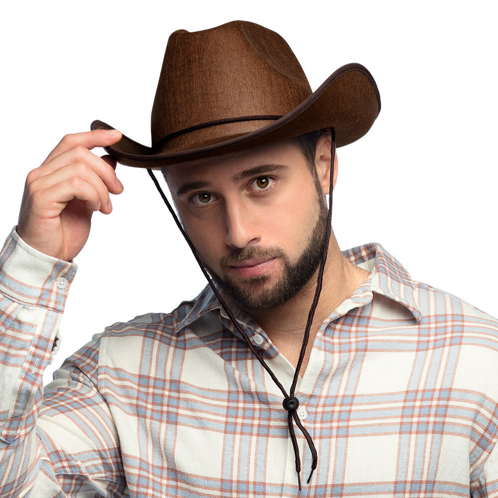 Boland Brown Cowboy Rodeo Hat | per piece Boland Brown Cowboy Rodeo Hat | per piece