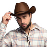Boland Chapeau de cowboy marron pour rodéo | à l'unité Boland Chapeau de cowboy marron pour rodéo | à l'unité