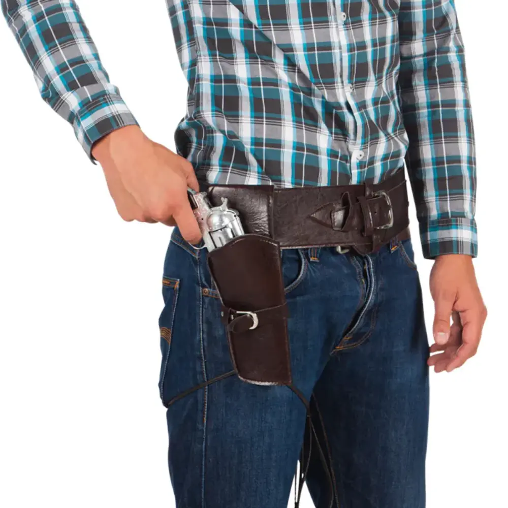 Boland Cowboy-Holster mit Gürtel, 114 cm | pro Stück
