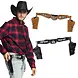 Boland Étui double de shérif de style cowboy 125 cm | à l'unité