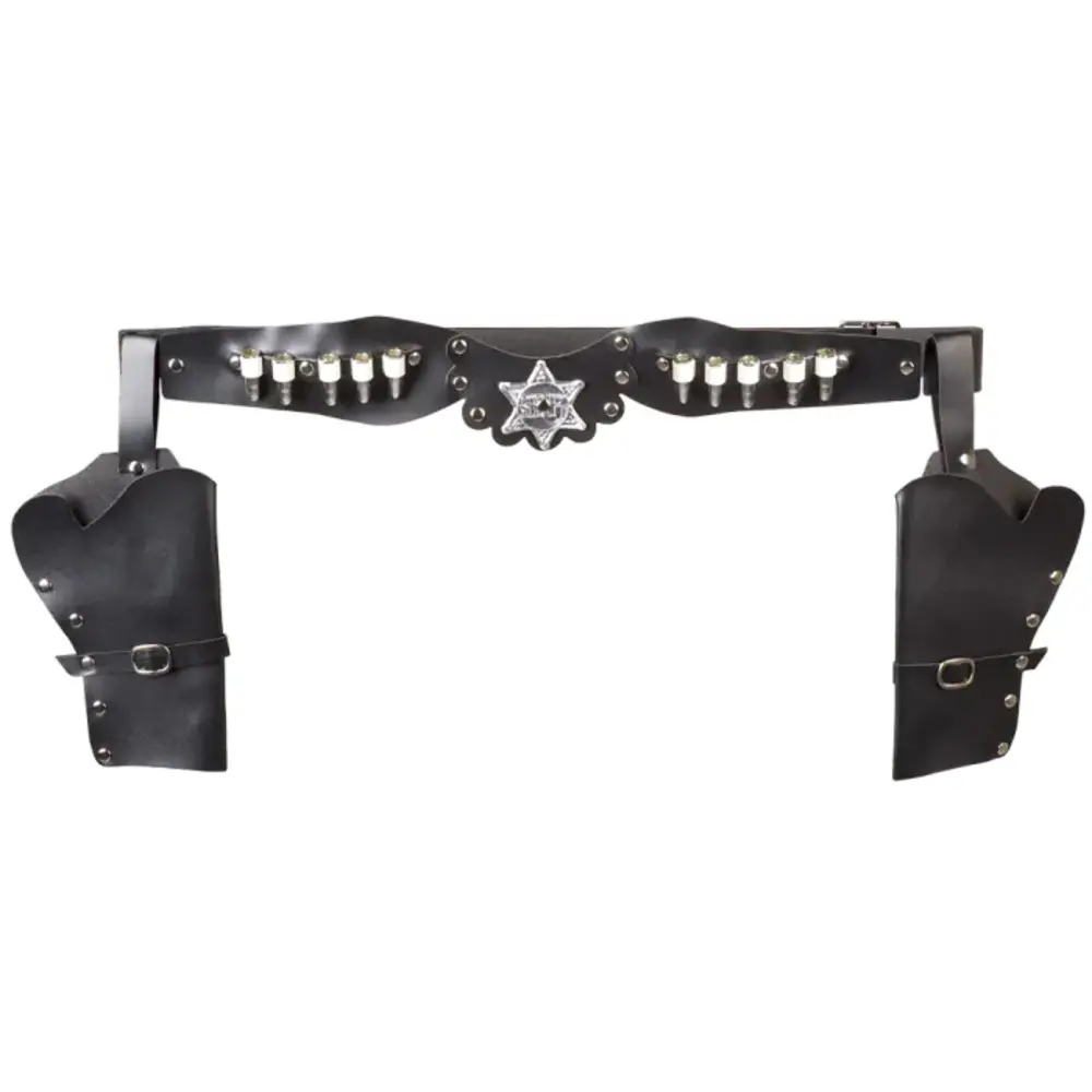Boland Doppel-Sheriffholster für Cowboys, 125 cm | pro Stück