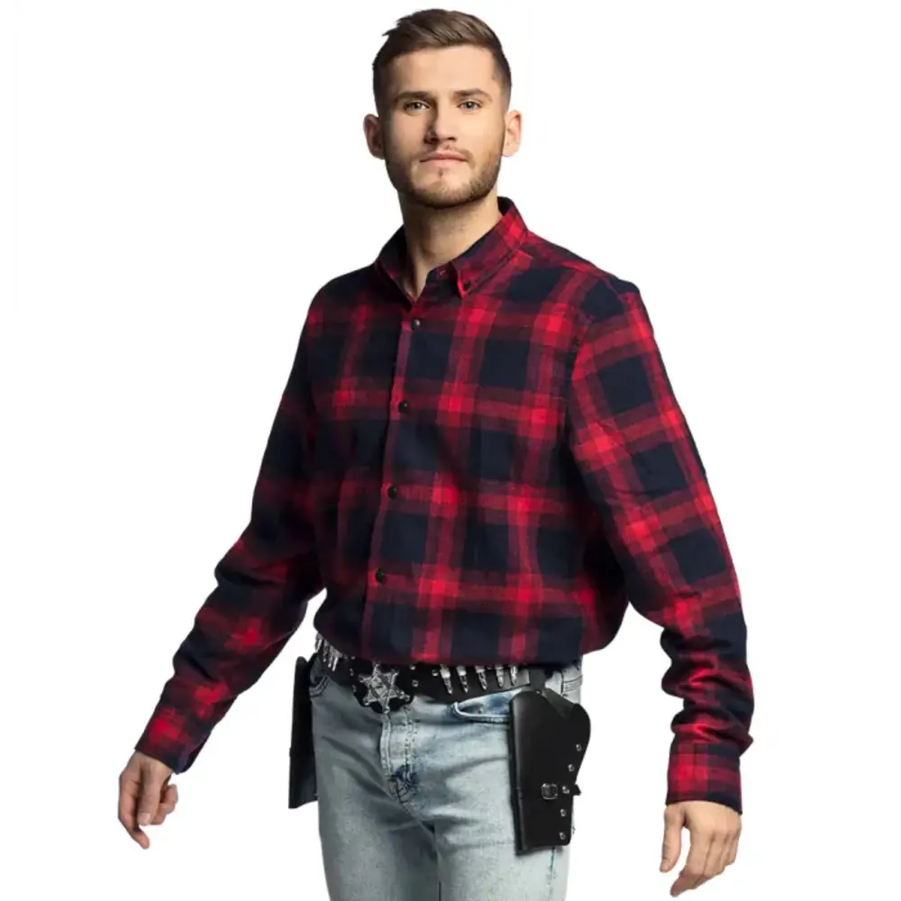 Boland Cowboy Dubbele Sheriff Holster 125cm | per stuk Boland Cowboy Dubbele Sheriff Holster 125cm | per stuk