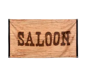Boland Drapeau de saloon western 90 x 150 cm | à l'unité