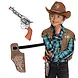 Boland Ensemble d'accessoires de cowboy pour enfants | 3 pièces